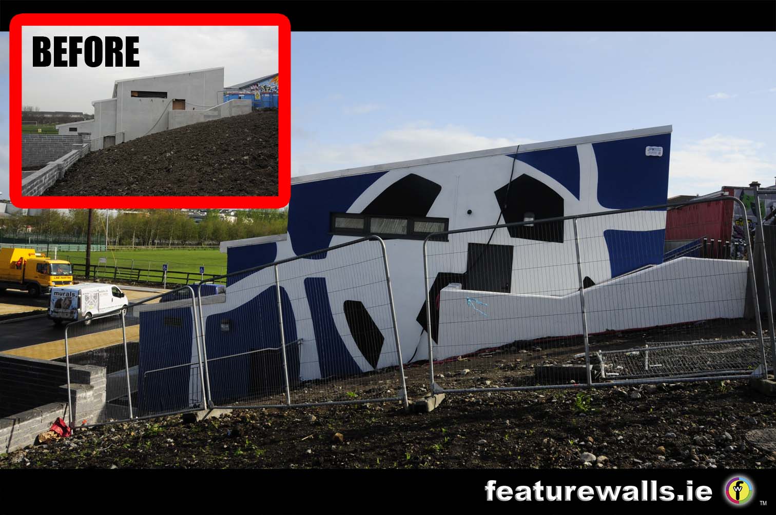 Mural Painting Professionals featurewalls.ie GALWAY HIBERNIANS FC CLUB