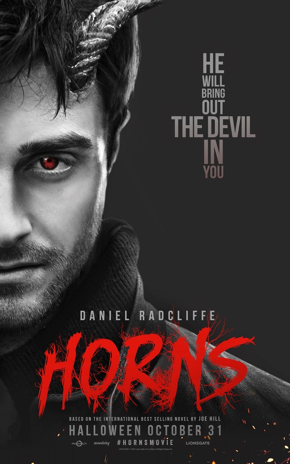 Horns (2013) poster