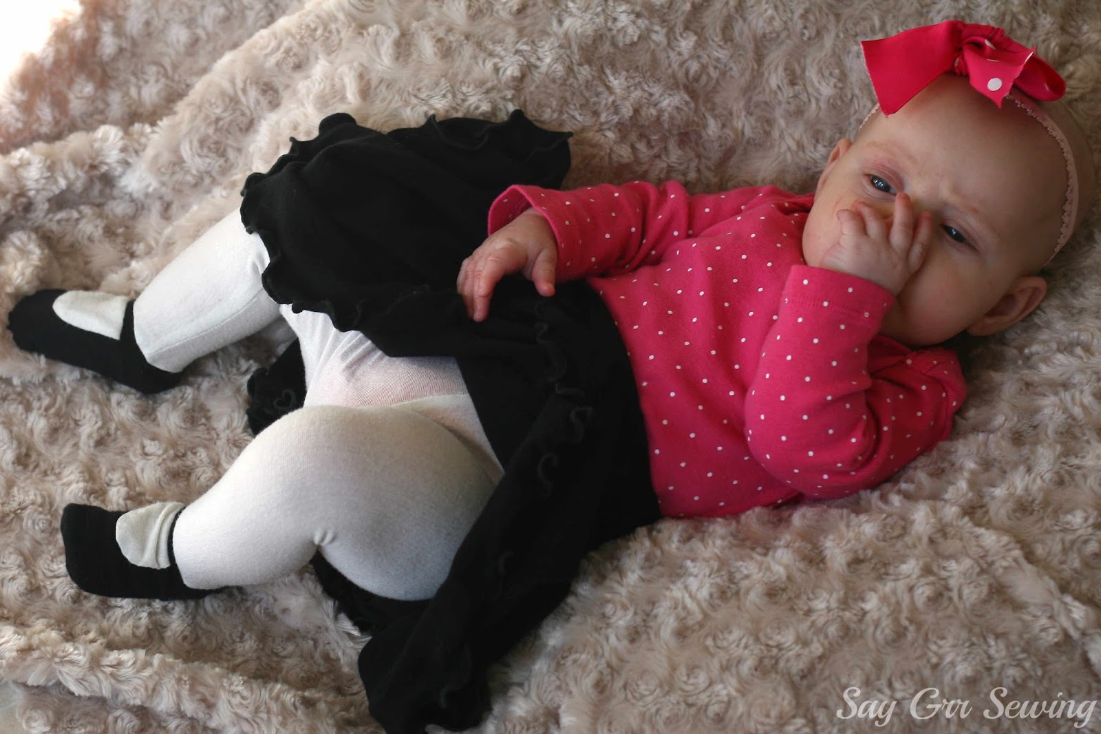 Say Grr Sewing Baby Shoe Tights