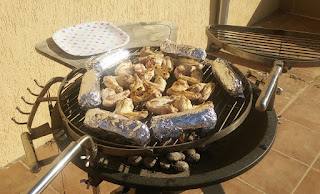 A full up BBQ, ready to feed the masses A full up BBQ, ready to feed the masses