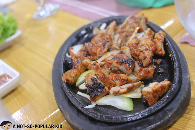 Korean BBQ in Dong Won Garden