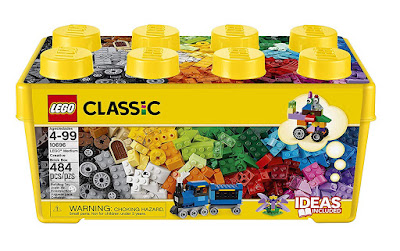 Lego Classic Creative Brick, Multi Color 484 PCS https://amzn.to/2T2PpEV