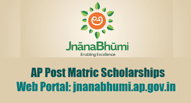 JnanaBhumi AP Post Matric Scholarships Web Portal: jnanabhumi.ap.gov.in (land of knowledge) JnanaBhumi AP Post Matric Scholarships, JnanaBhumi Web Portal, jnanabhumi.ap.gov.in (land of knowledge)