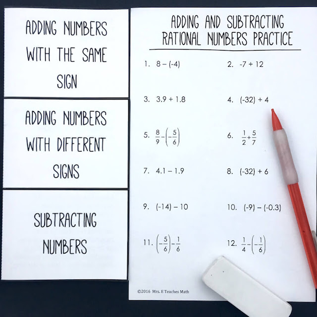 Introducing and teaching integers can be a challenge because middle school students often struggle with the topic.  These THIRTY-FIVE ideas, tips, and activities will help you plan your lessons for this unit.  There are ideas for interactive notebooks, adding and subtracting integers, and multiplying and dividing integers.  Make your unit fun!  #integers #mrseteachesmath #middleschool