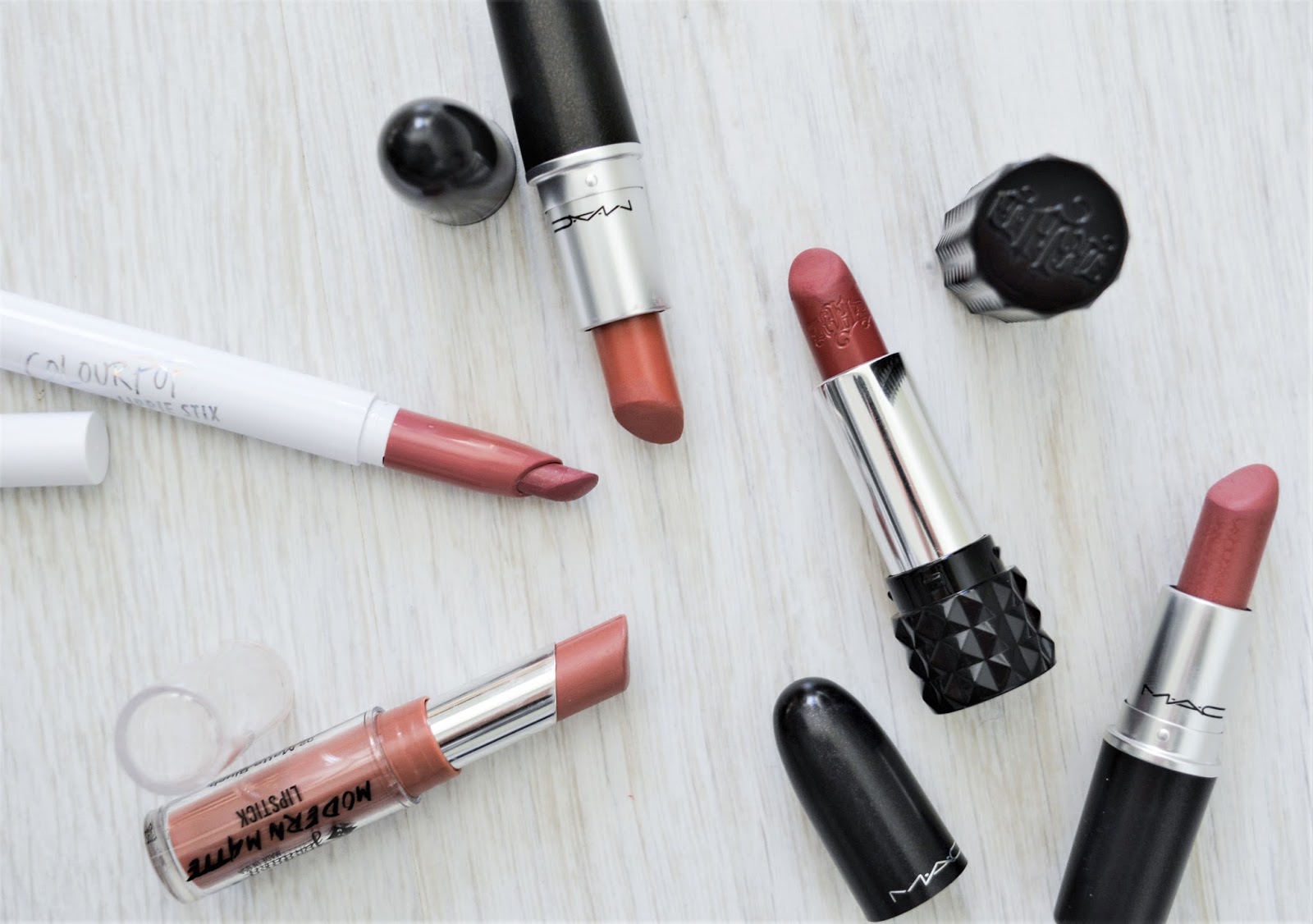 TOP 5 OF 2016 LIPSTICKS Pink Ivory Makeup