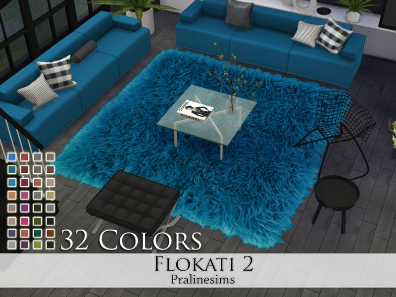 Sims 4 CC's The Best Rugs by Pralinesims