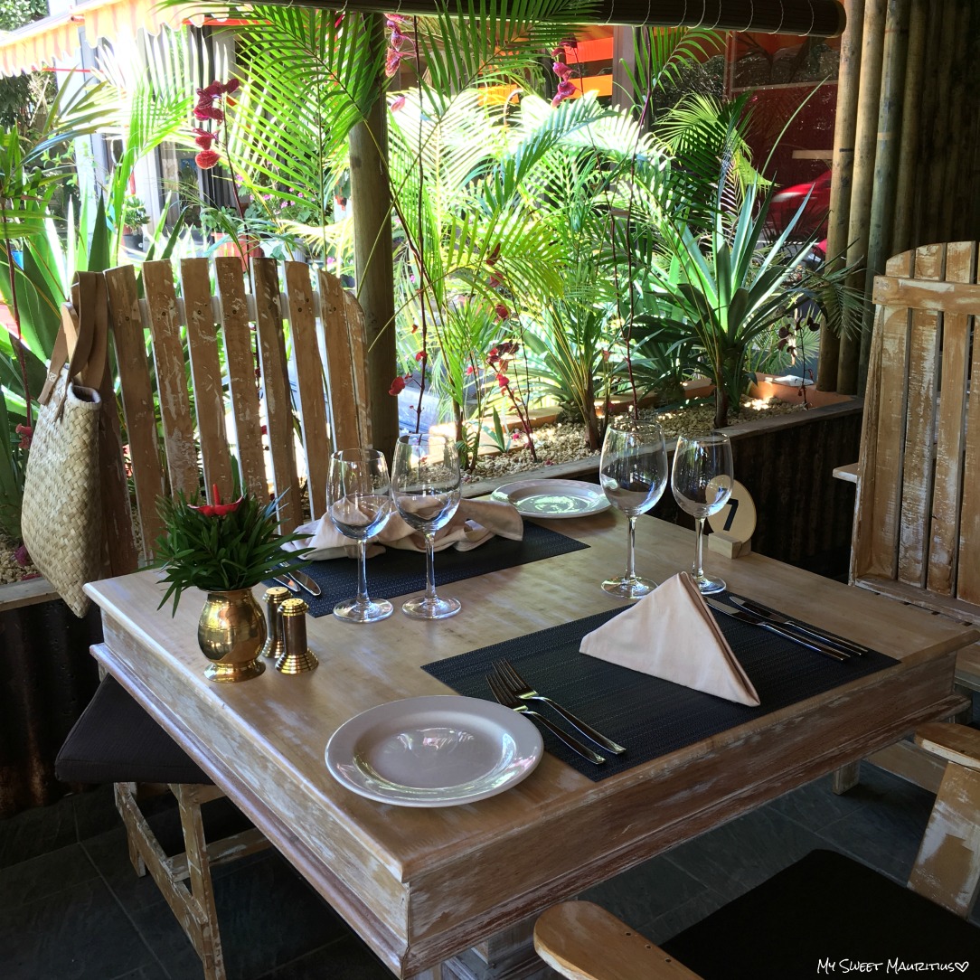 Restaurant Happy Raja My Sweet Mauritius: THE GARDEN BY HAPPY RAJAH