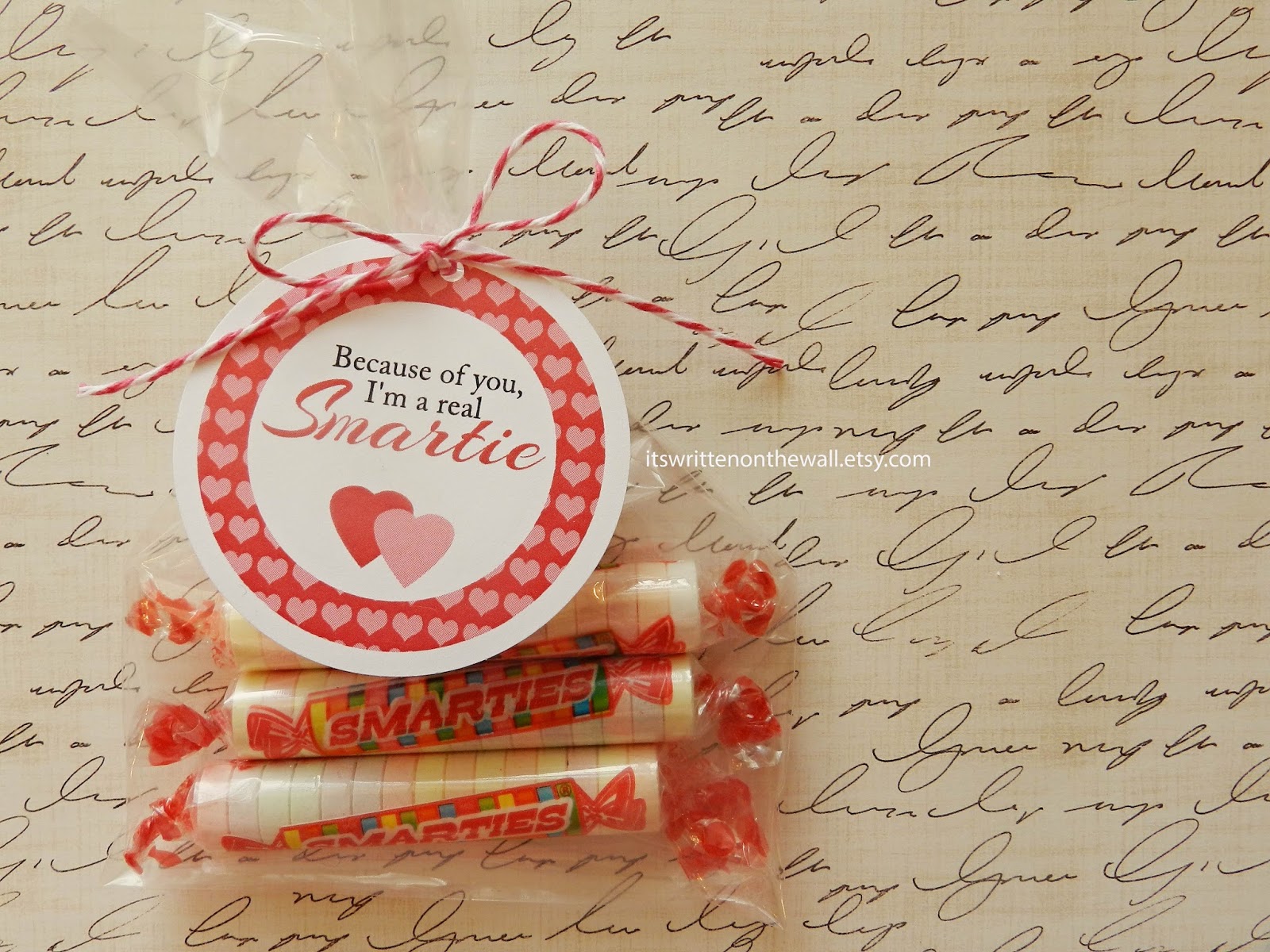 It's Written on the Wall: "Because of you, I'm a Smartie ... It's Written on the Wall: "Because of you, I'm a Smartie ...
