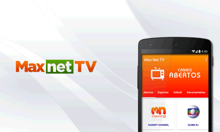 Max Net TV v5.0 APK - TV no seu Android (Mais de 120 Canais)