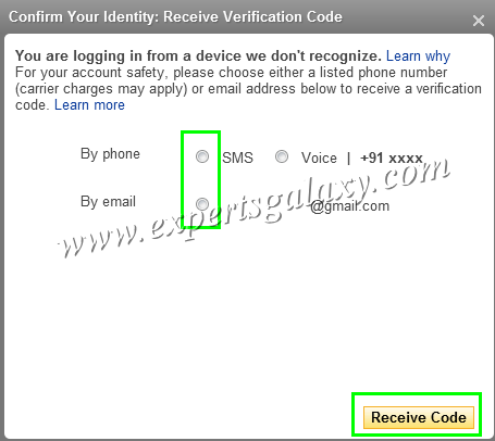 how to find yahoo email verification code