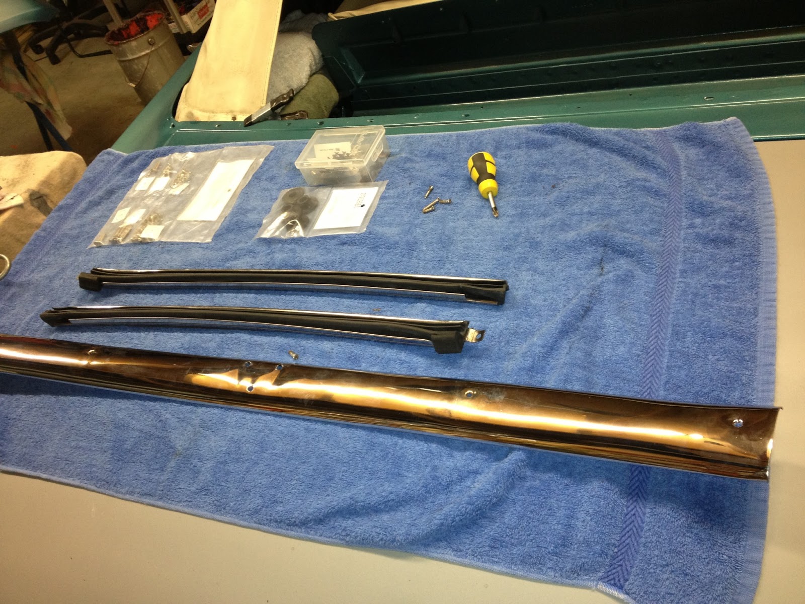 1965 Convertible Mustang Restoration: Windshield replacement