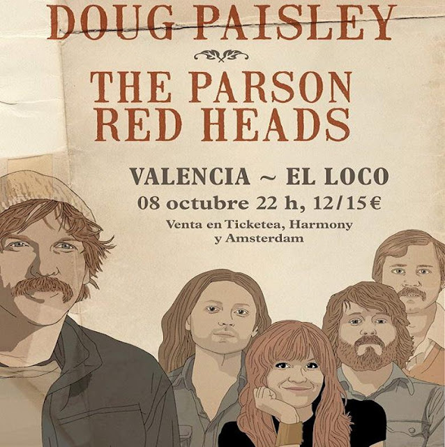THE PARSON RED HEADS + DOUG PASLEY Loco Club, Valencia 1