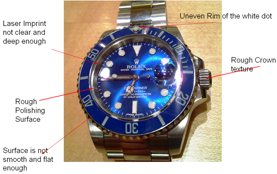 This is a Rolex Submariner my friend showed me yesterday, of course I ...