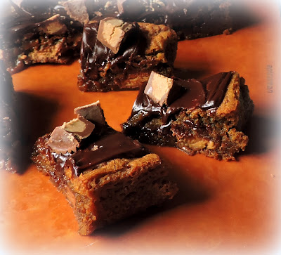 Peanut Butter Blondies