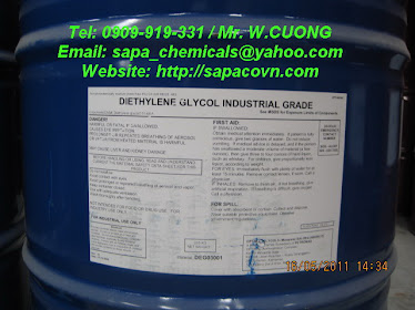 Diethylene glycol / DEG / trợ nghiền bột đá