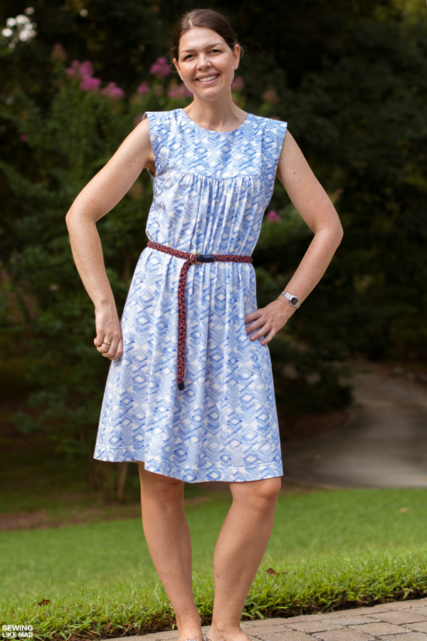 Sewing Like Mad The Alice Dress By Tessuti