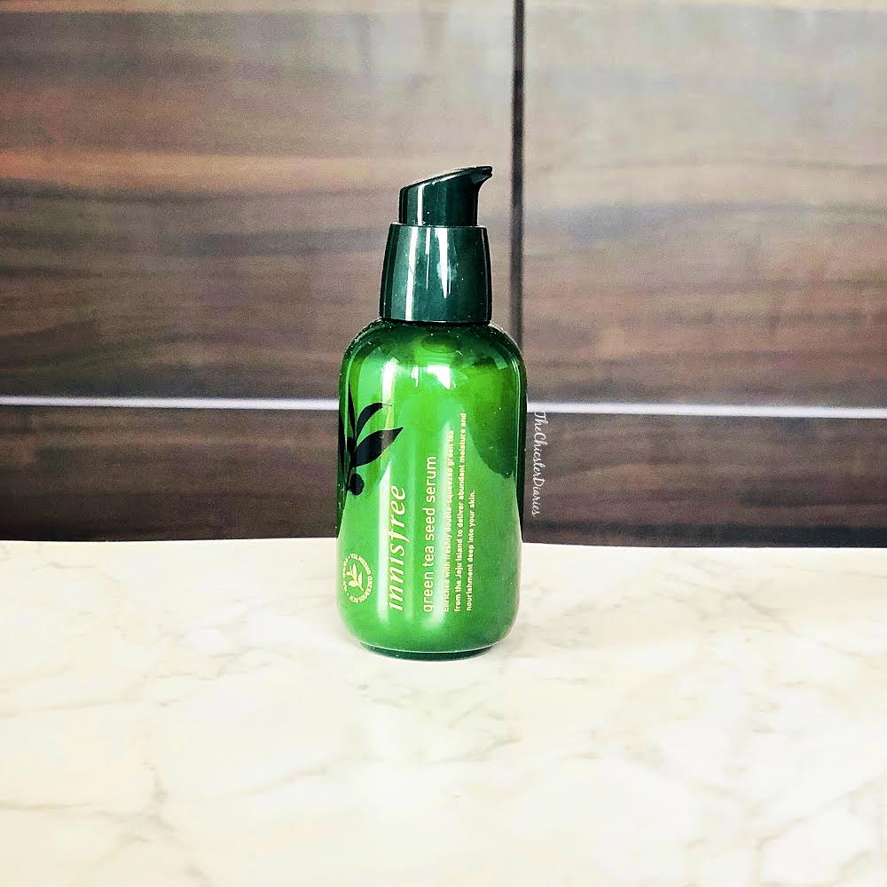 3 Step Skincare routine using Innisfree Green Tea range The Chicster