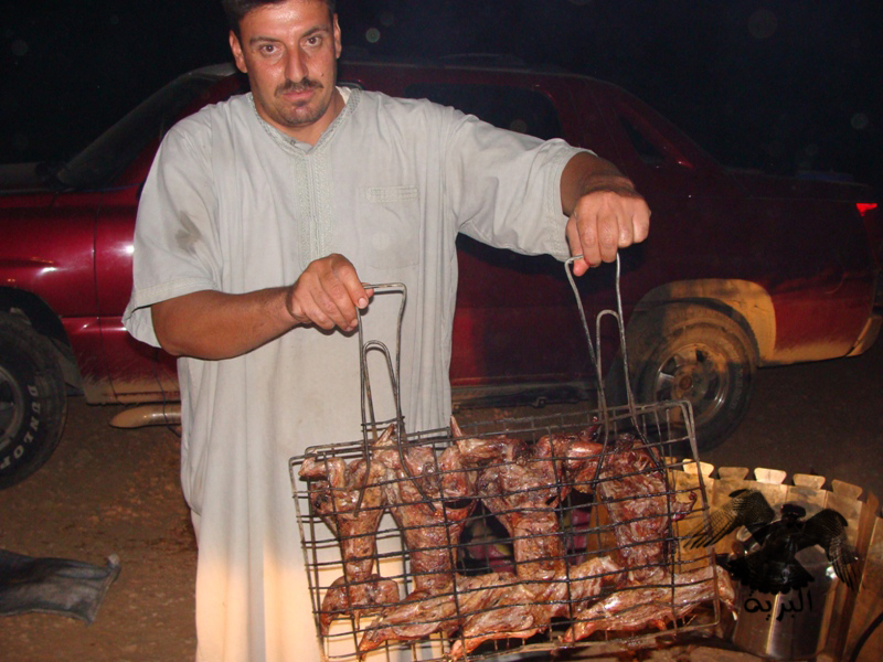 مقناص العراق الرطبة - صيد وشوي ارانب - البرية