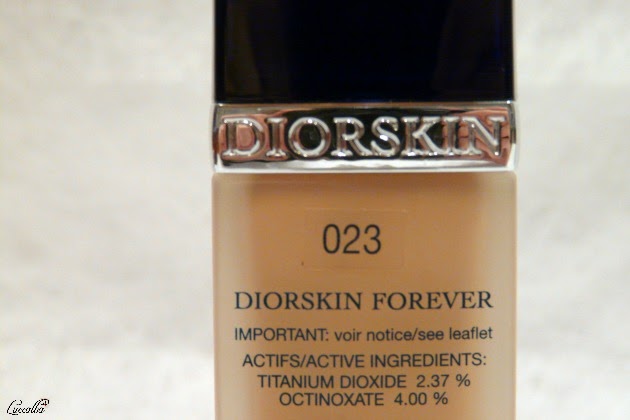 Diorskin Forever, ingredientes con función protectora
