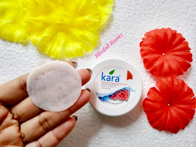 Kara Nail Polish Remover Wipes (Rose) Review