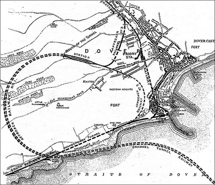Flares into Darkness The original Channel tunnel
