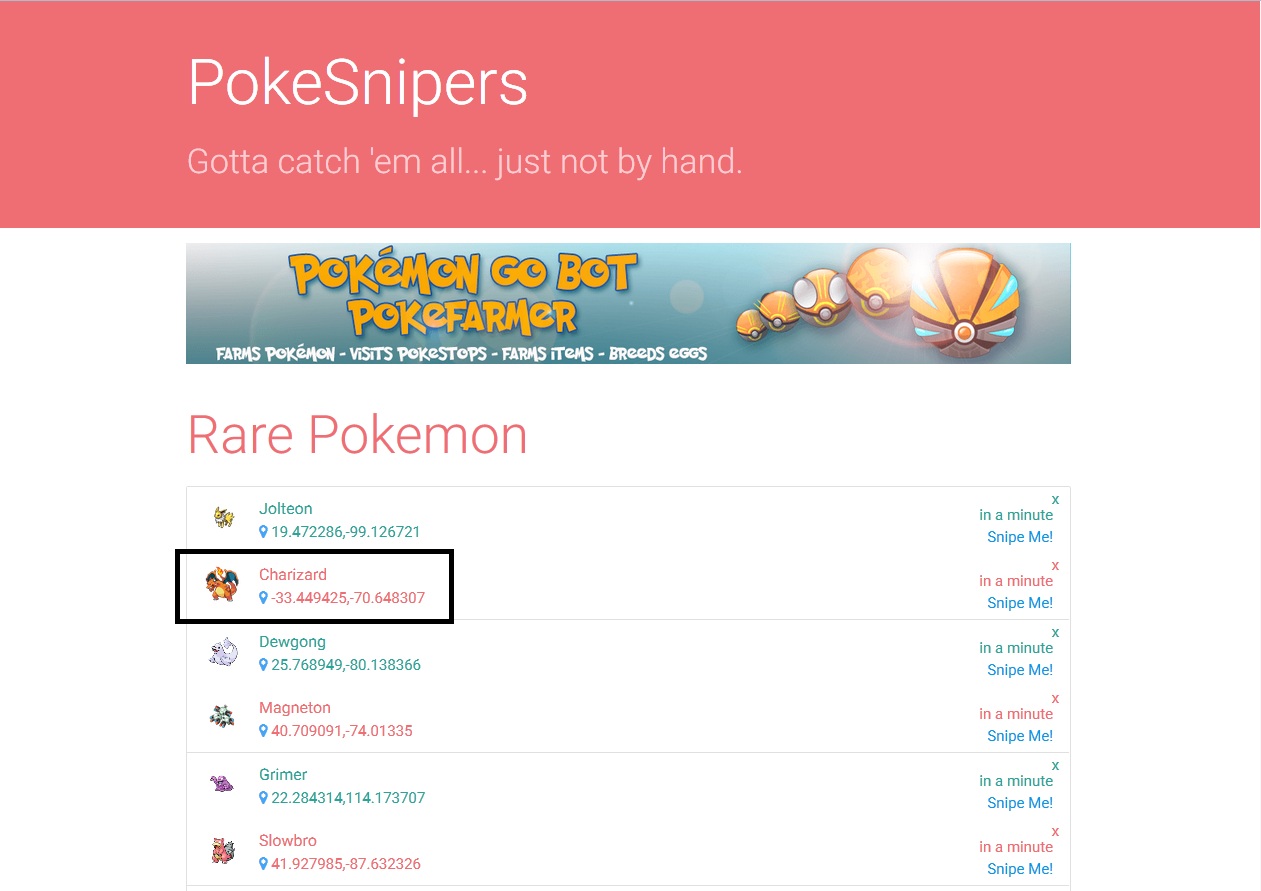 Poke Snipers Work 100%
