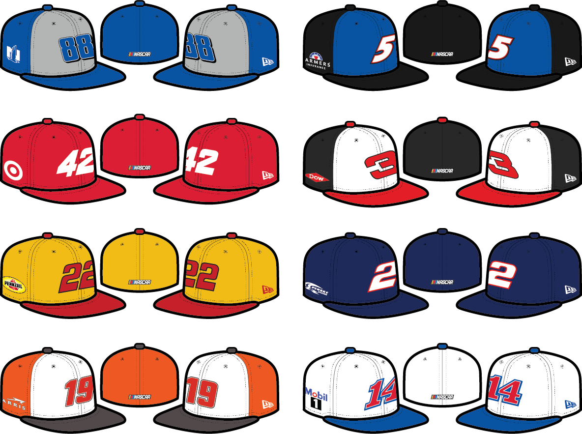 new era nascar hats