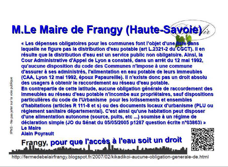 GAEC Lo Pres Dary gendarme de l'accès à l'eau à Bel-Air