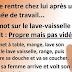 Propre mais pas vidé! HAHAHA!