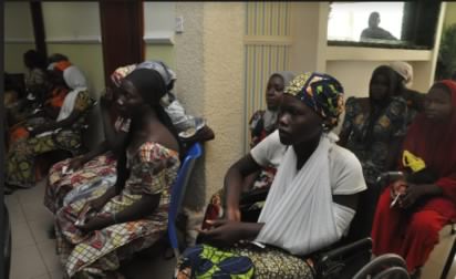 Chibok Girls One of The Released Chibok Girl Comes Back With Leg Amputated