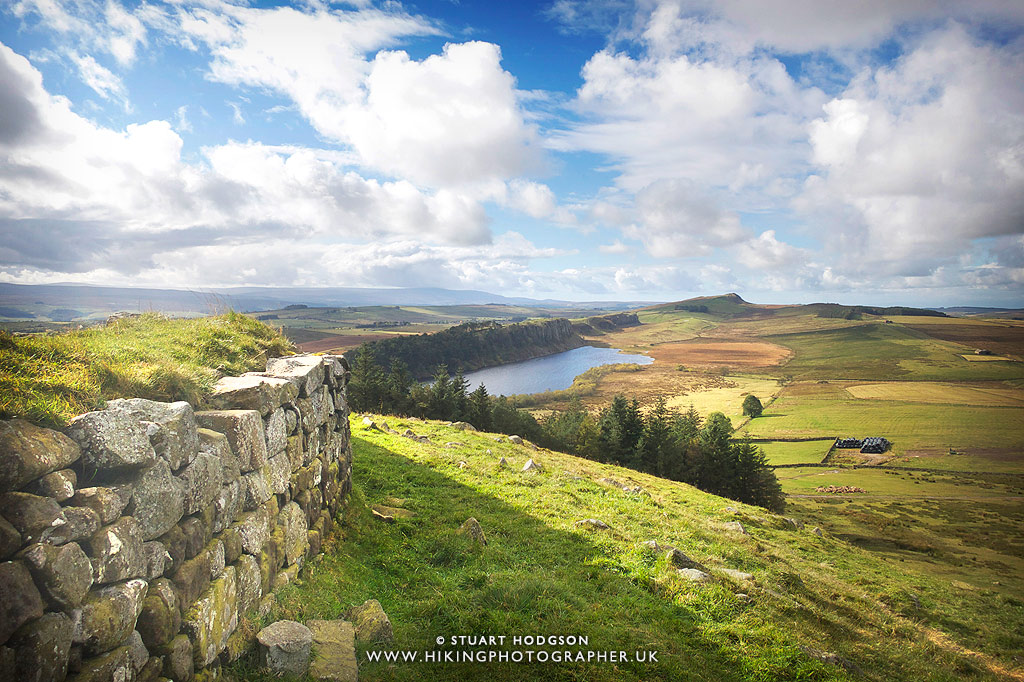 Hadrian's Wall Best View, on the best Hadrian's Wall Walk,