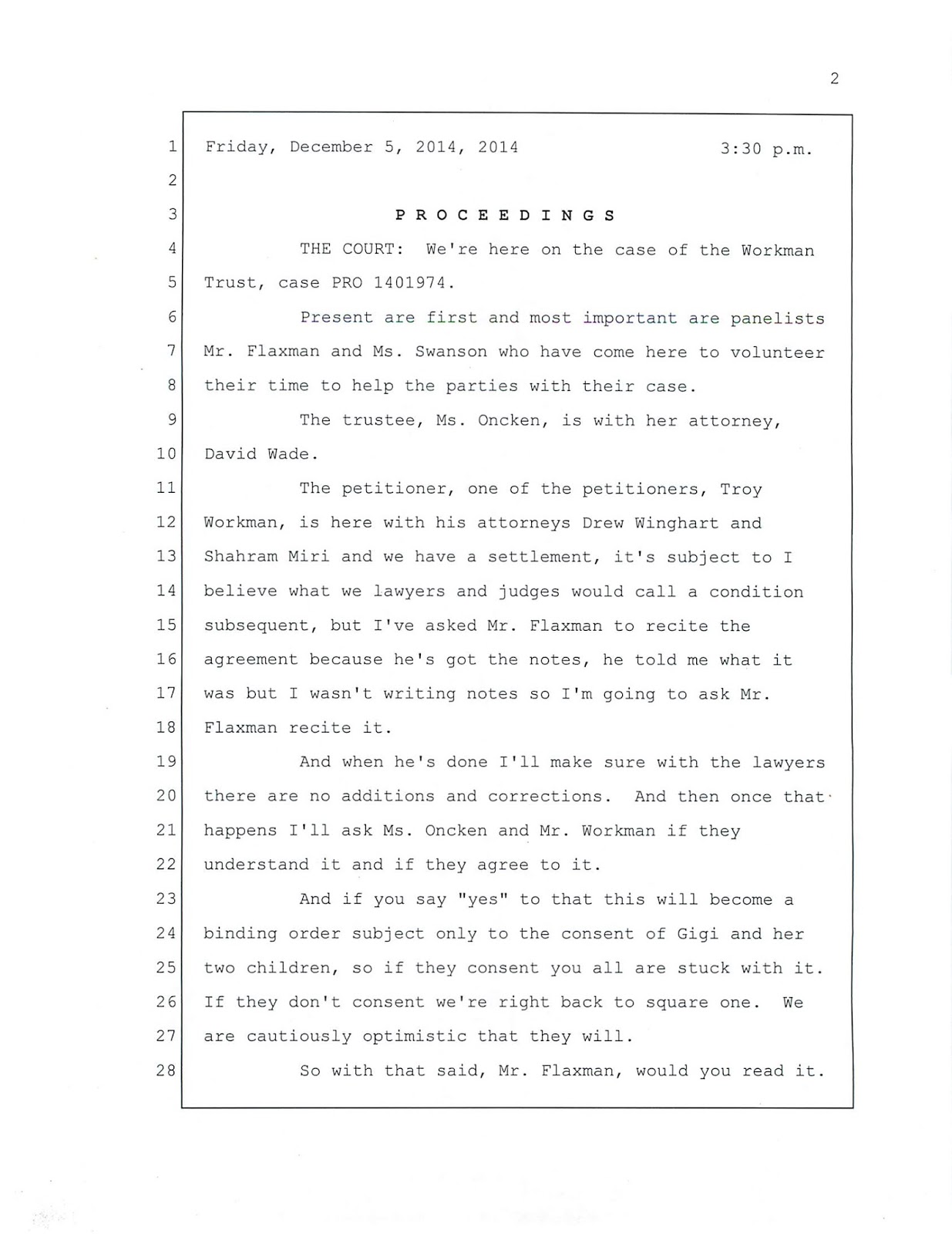 Estate Planning in California Settlement Agreements