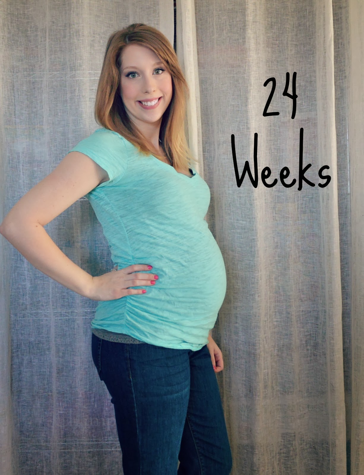 Orchard Girls Kenzie 24 Week Pregnancy Update And Bump Picture