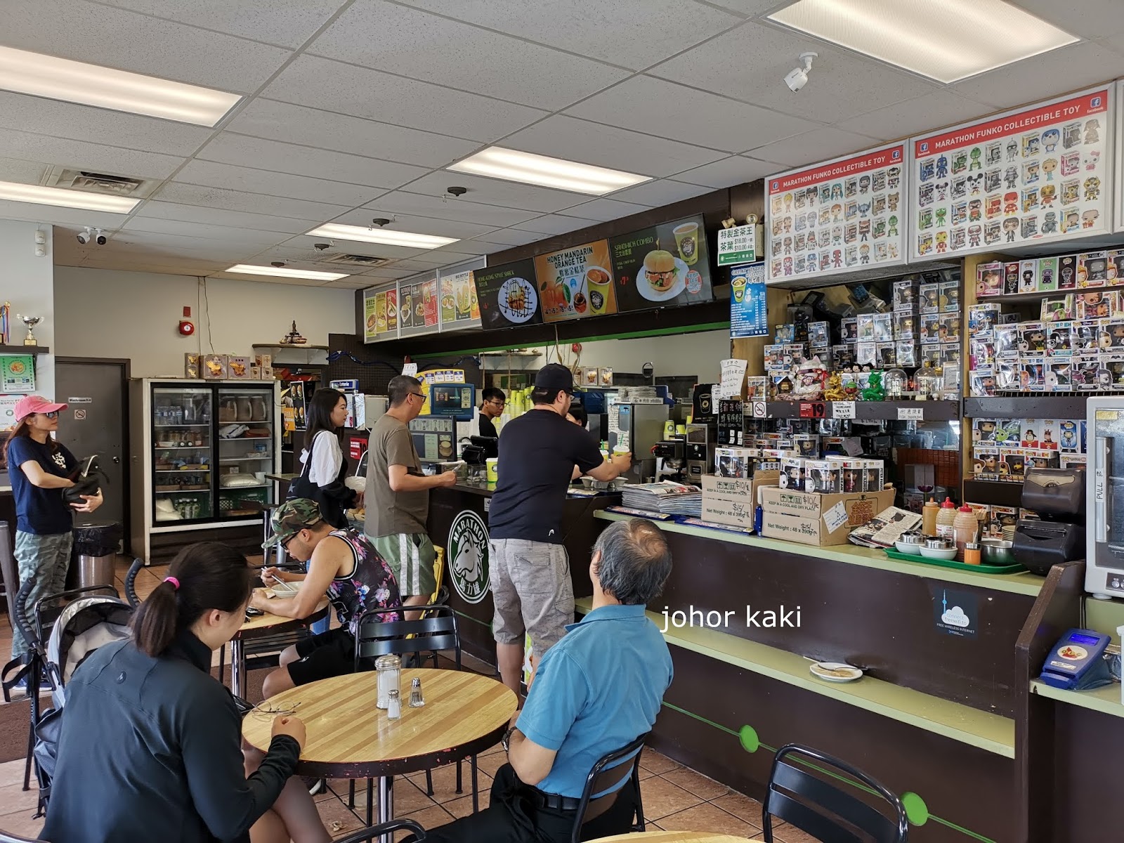 Marathon Cafe Donuts & Coffee in Scarborough Toronto. Best Hong Kong