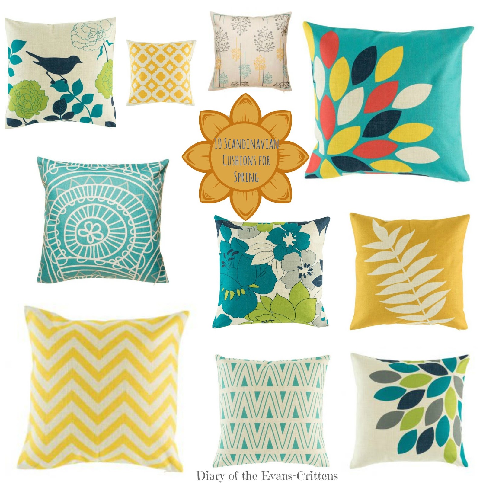 Home Style 10 Scandinavian Style Cushions for Spring Diary of the