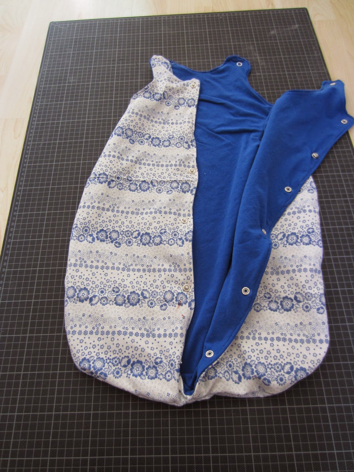 VaNaMas Kinder - und Familien - Blog: leichten Babyschlafsack selber