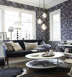 room feature wall living decorating sofa cozy couch wish dark sophisticated very