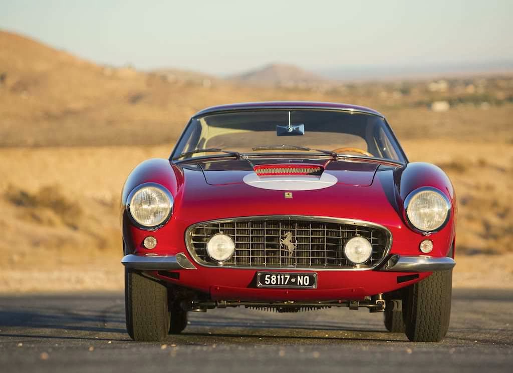 Ferrari 250 gt Berlinetta SWB желтая