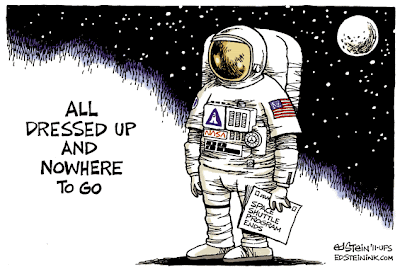 Ed Stein Space Cartoon