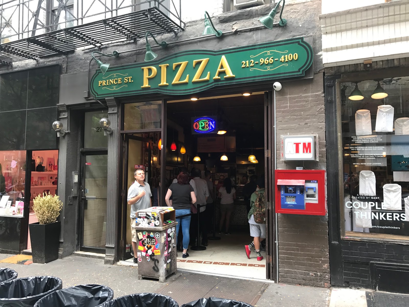 31 Days of Pizza Day 10, 2017 Prince Street Pizza (NoLIta, NYC)