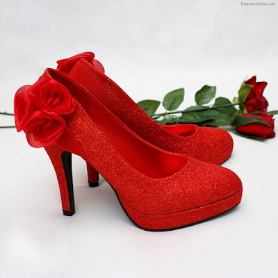 Zapatos de Novia Rojos Zapatos de Novia Rojos