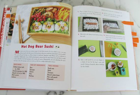 Yummy Kawaii Bento Book Review, Bento School Lunches