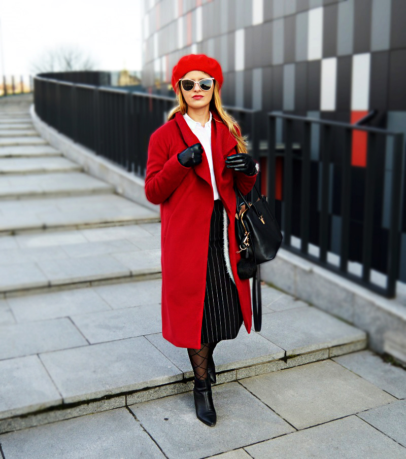 Jak nosić czerwony beret? I How to wear beret? my wardrobe. Jak nosić czerwony beret? I How to wear beret? my wardrobe.