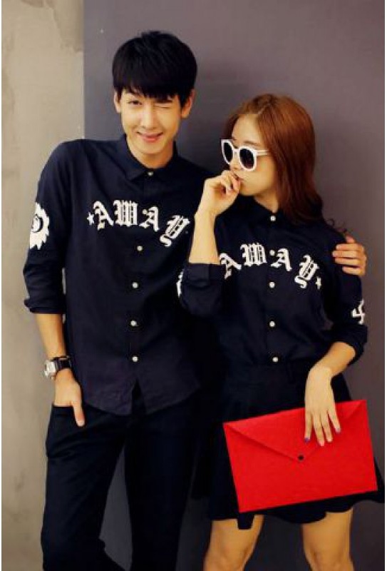Jual Kemeja Sway Away Murah di Jakarta Bahan Katun Warna Navy Trendy Jual Kemeja Sway Away Murah di Jakarta Bahan Katun Warna Navy Trendy