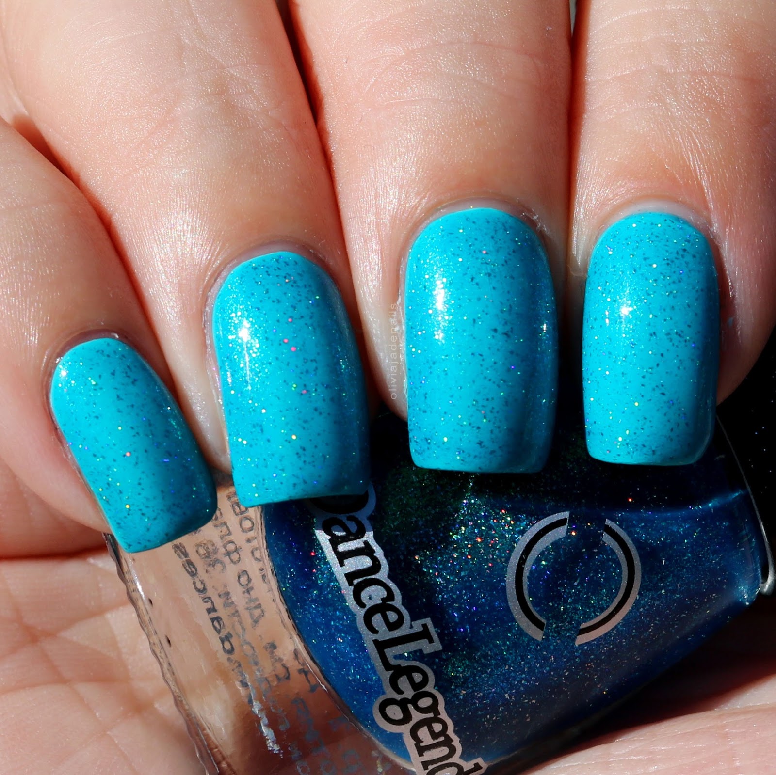Dance Legend Tesseract (over CG At Vase Value) swatched by Olivia Jade Nails