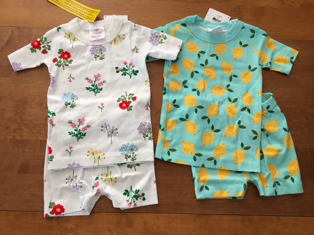 Hanna Andersson toddler pjs