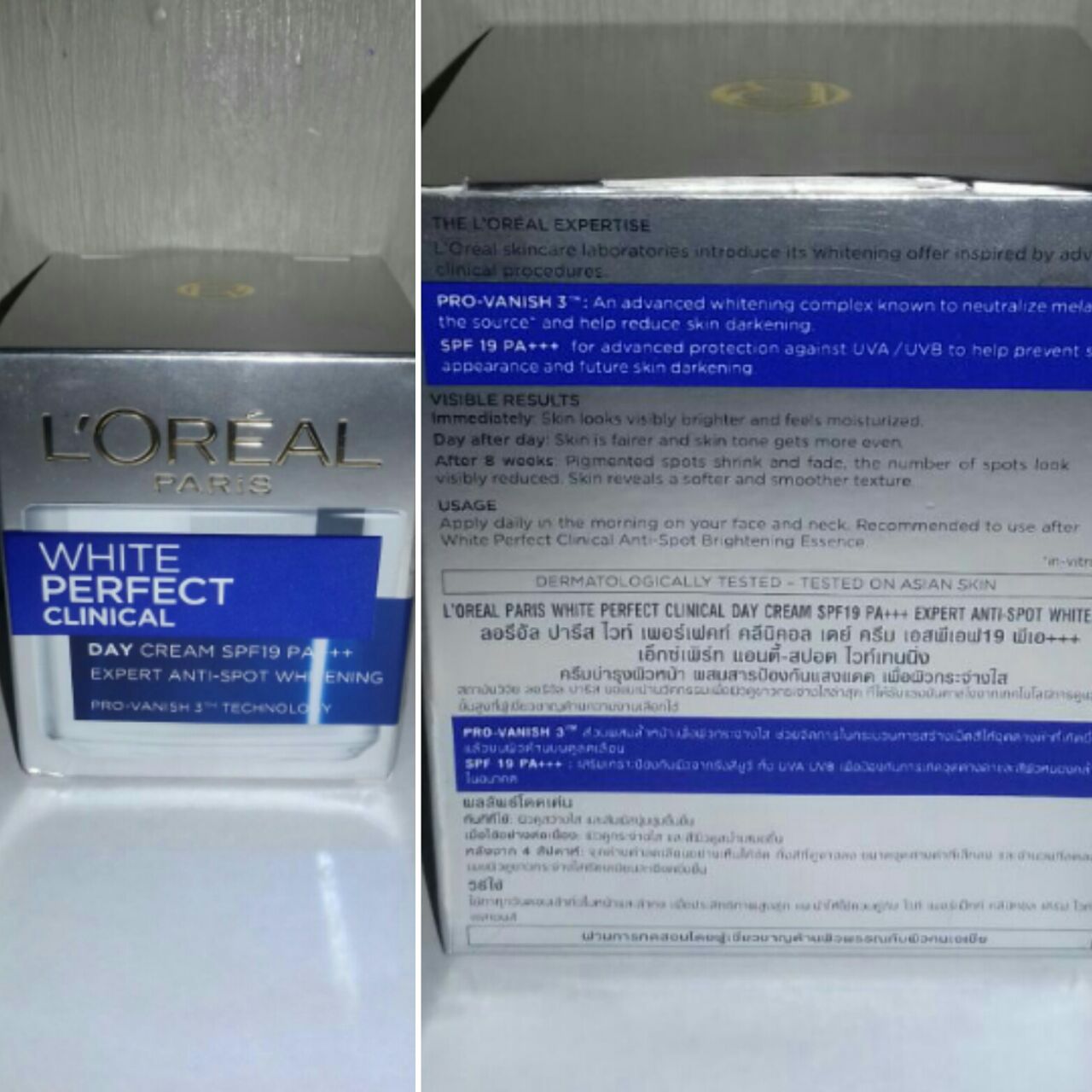 kandungan loreal white perfect