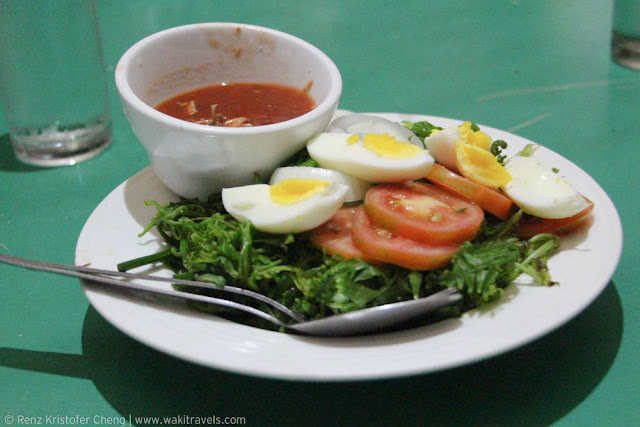 Paco Salad of Kamayan sa Palaisdaan