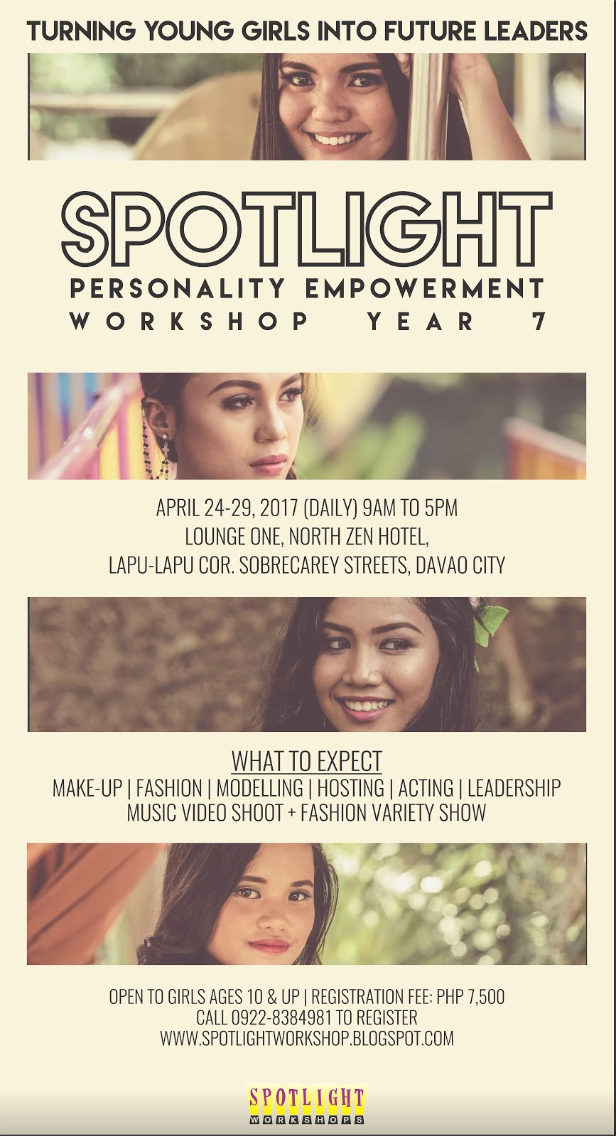 Spotlight Personality Empowerment Workshop for Teens SEASON 7