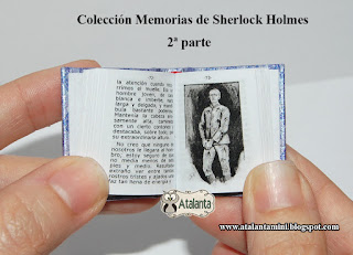 Memorias de Sherlock Holmes - Memoirs of Sherlock Holmes - Miniature Books